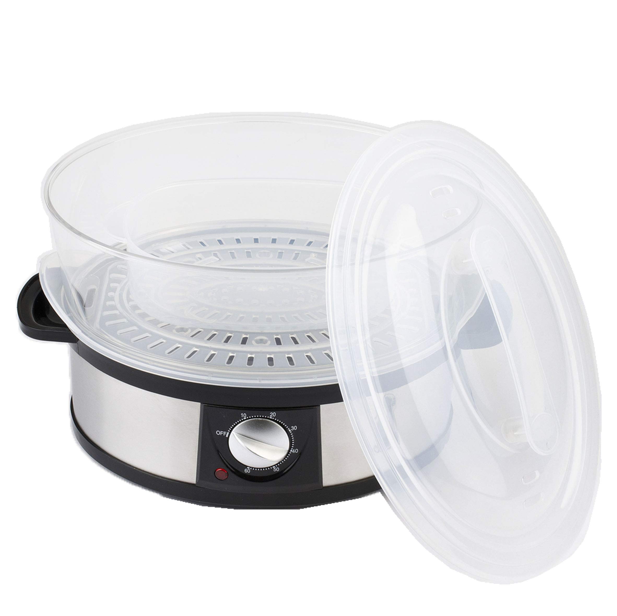 girmi-vp26-dampfgarer-12-l-edelstahl-3-st-ckig-750-w image 3