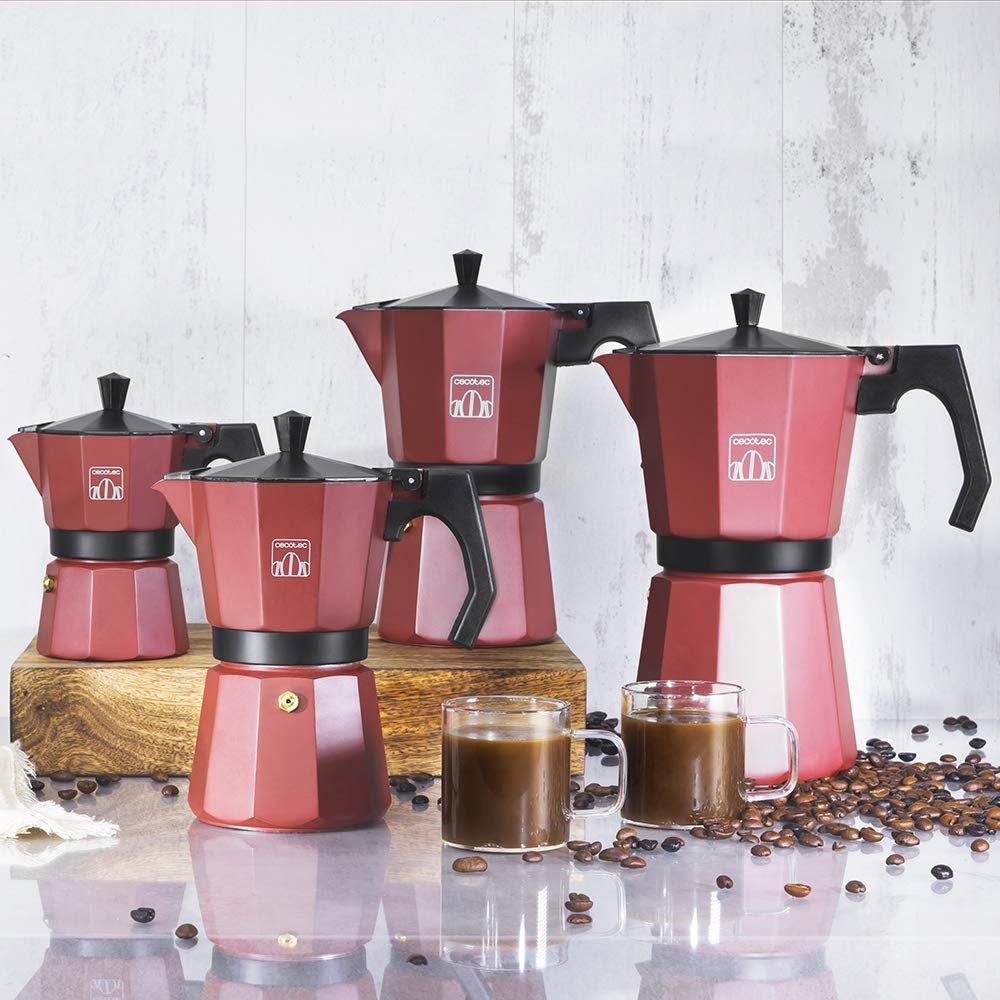 cecotec-mokclassic-1200-espressokocher-9-tassen-garnet-aluminium image 7
