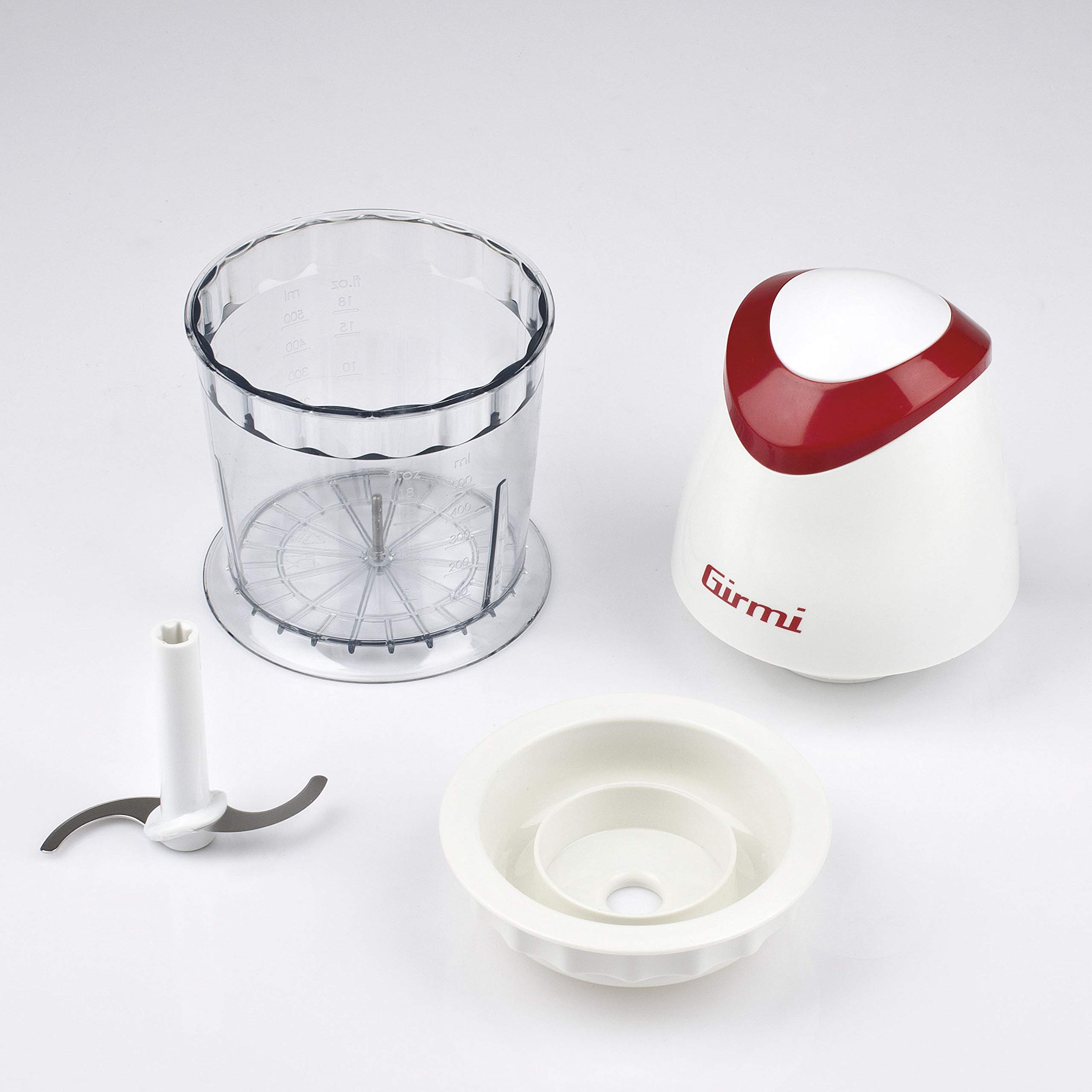 girmi-tr01-zerkleinerer-wei-rot-500-ml-350-w-edelstahl image 5