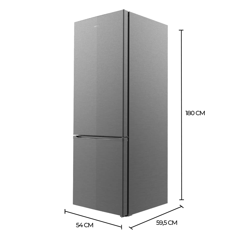 cecotec-bolero-coolmarket-kombi-292-inox-k-hlschrank-267-l-no-frost image 6