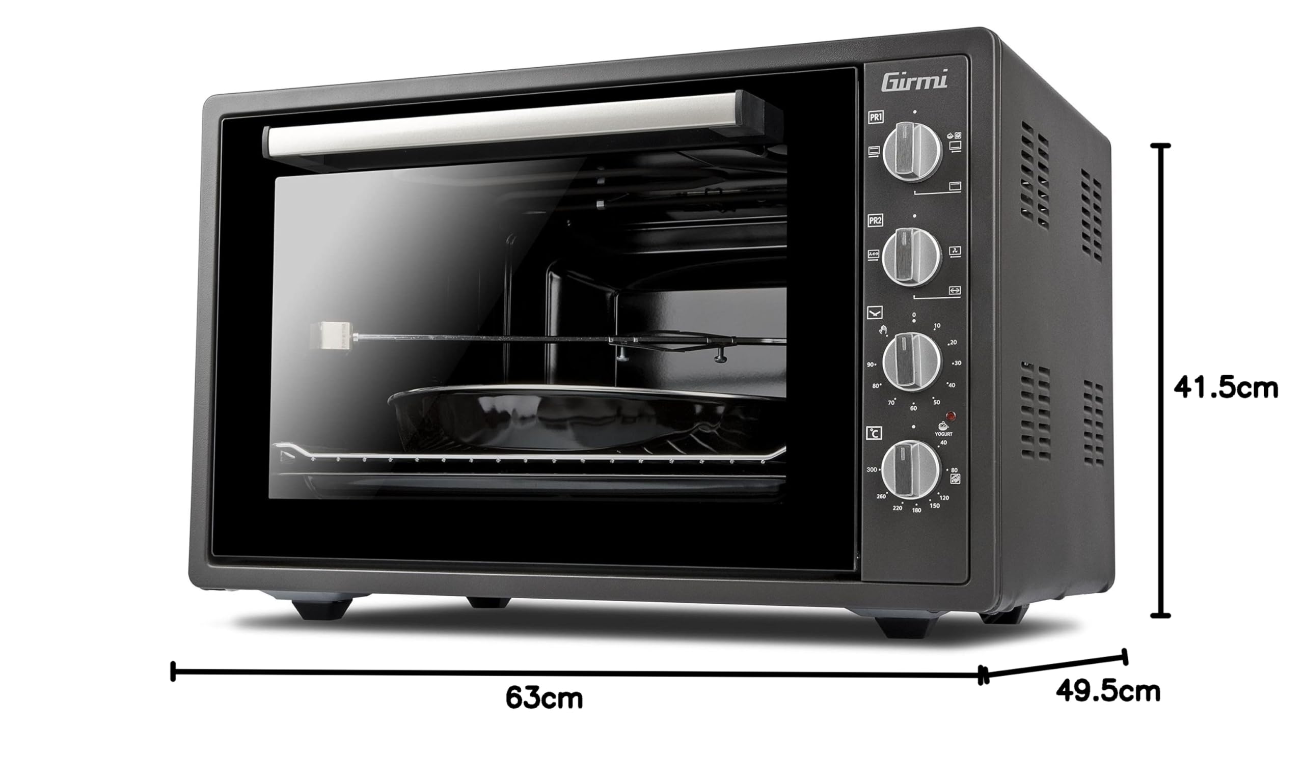 girmi-fe58-minibackofen-58-liter-1800-w-drehspie image 3