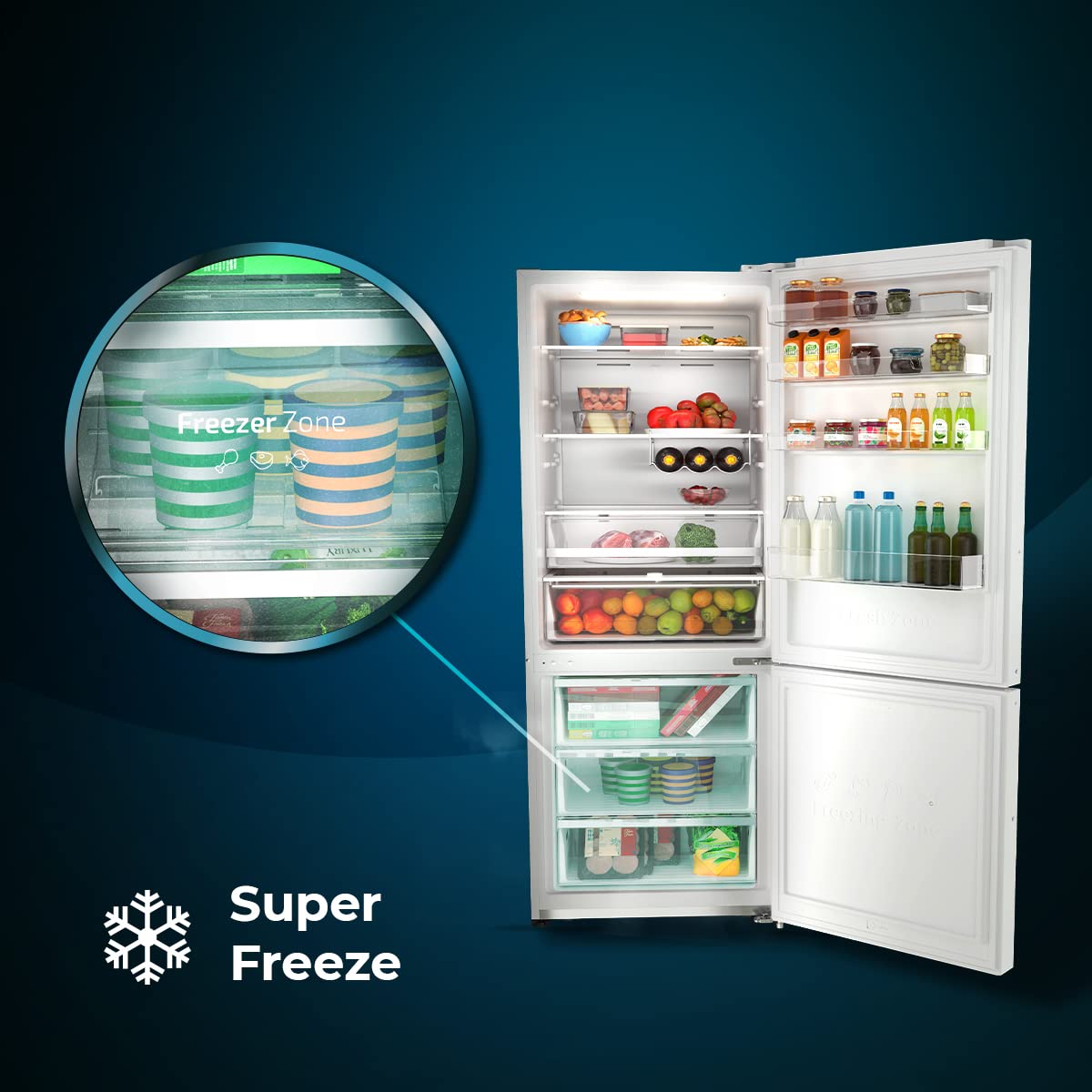 cecotec-bolero-coolmarket-combi-495-inox-k-hlkombi-495l image 8