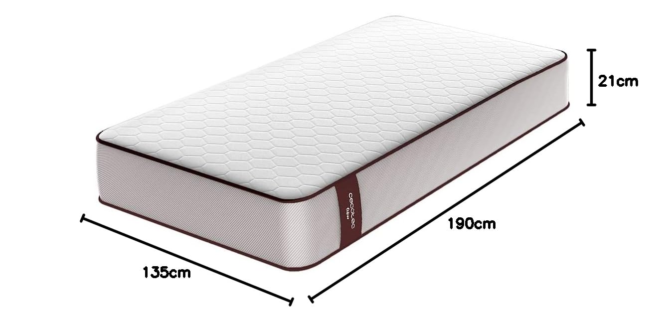 cecotec-flow-purevital-1900-matratze-135x190-cm-fest-21cm image 3