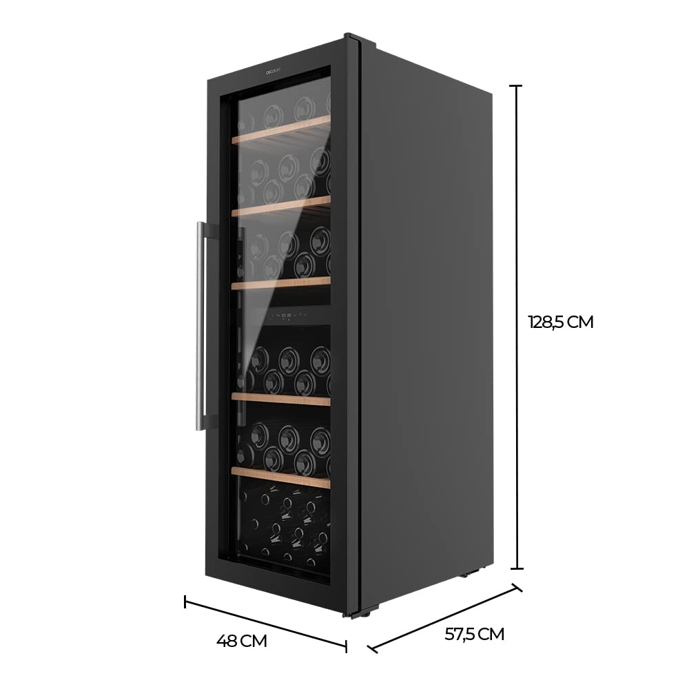 cecotec-grandsommelier-duo-77000-weinschrank-77-flaschen-black image 2