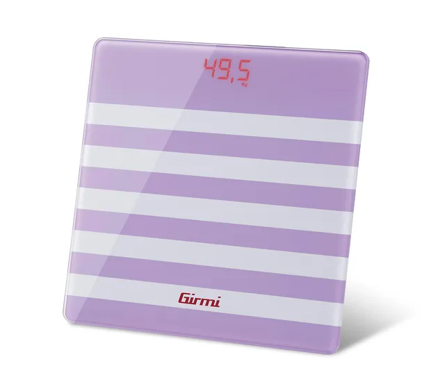 girmi-bp21-digitale-personenwaage-glas-fuchsia-150-kg image 1