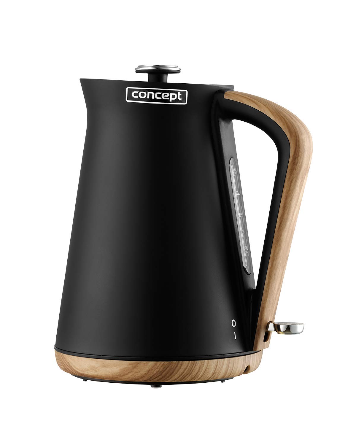 concept-rk3311-nordic-wasserkocher-1-7-l-edelstahl-schwarz-holz image 2