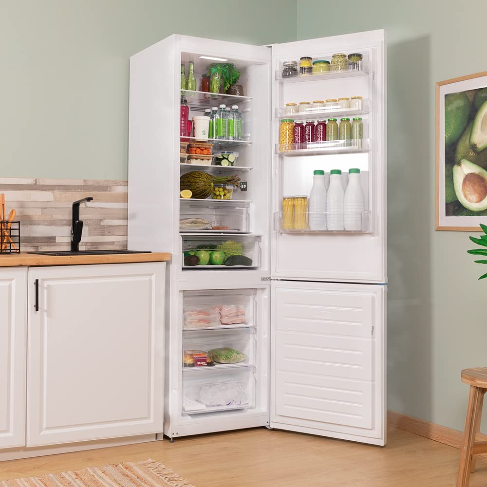 cecotec-bolero-coolmarket-kombi-366-white-k-hlschrank-360-l image 2