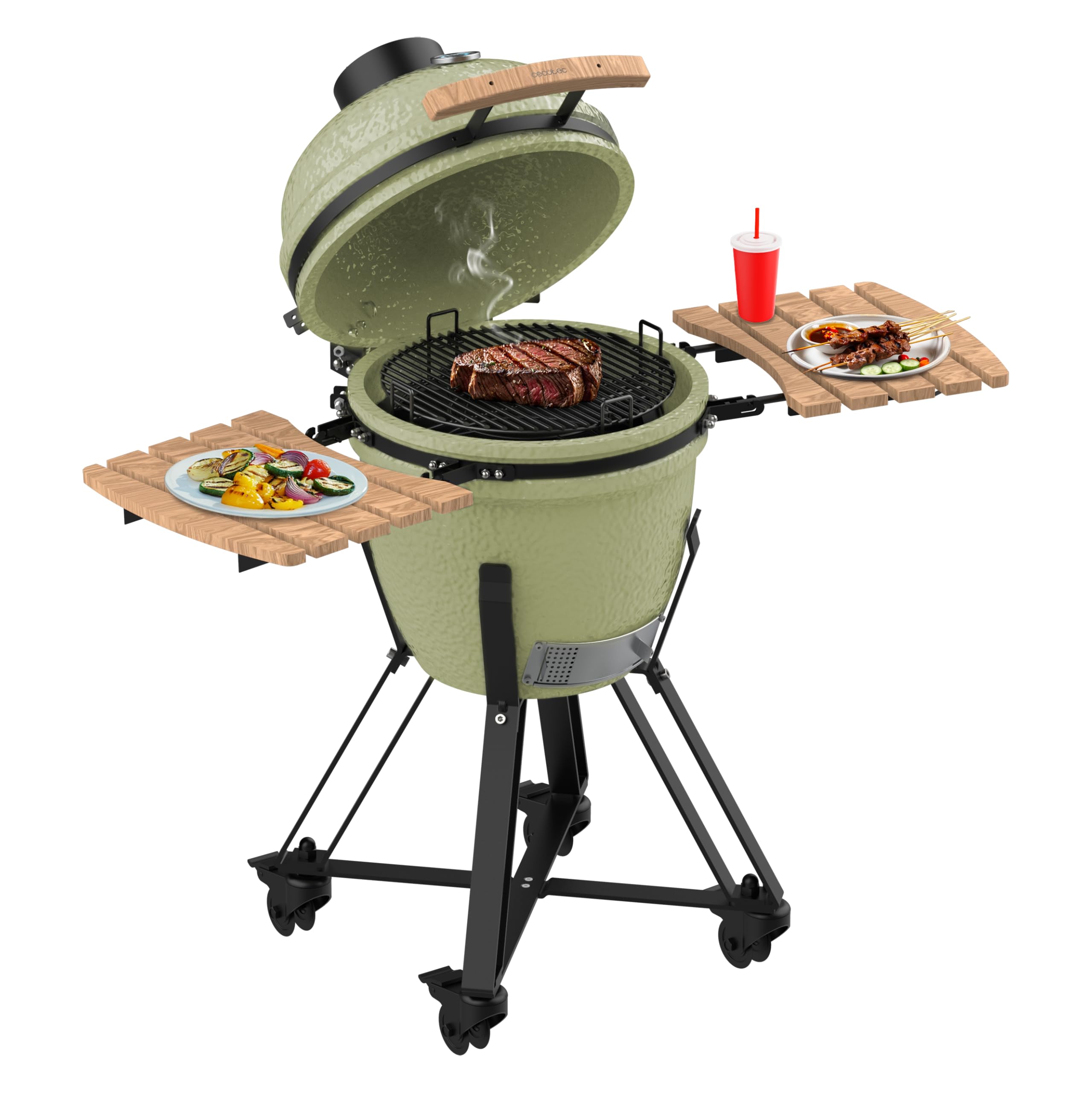 cecotec-dragonpack-6600-l-grillbesteck-set-edelstahl-kamado image 7
