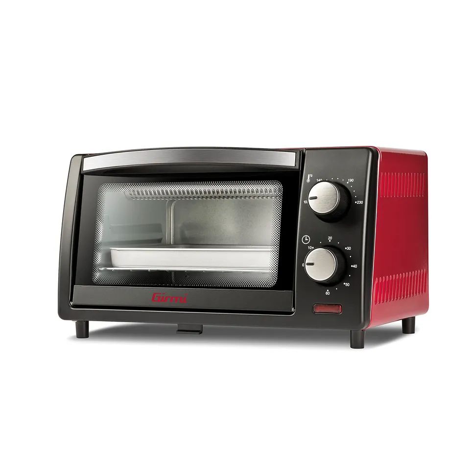 girmi-fe10-mini-backofen-rot-10-l-800-w-mit-timer image 1