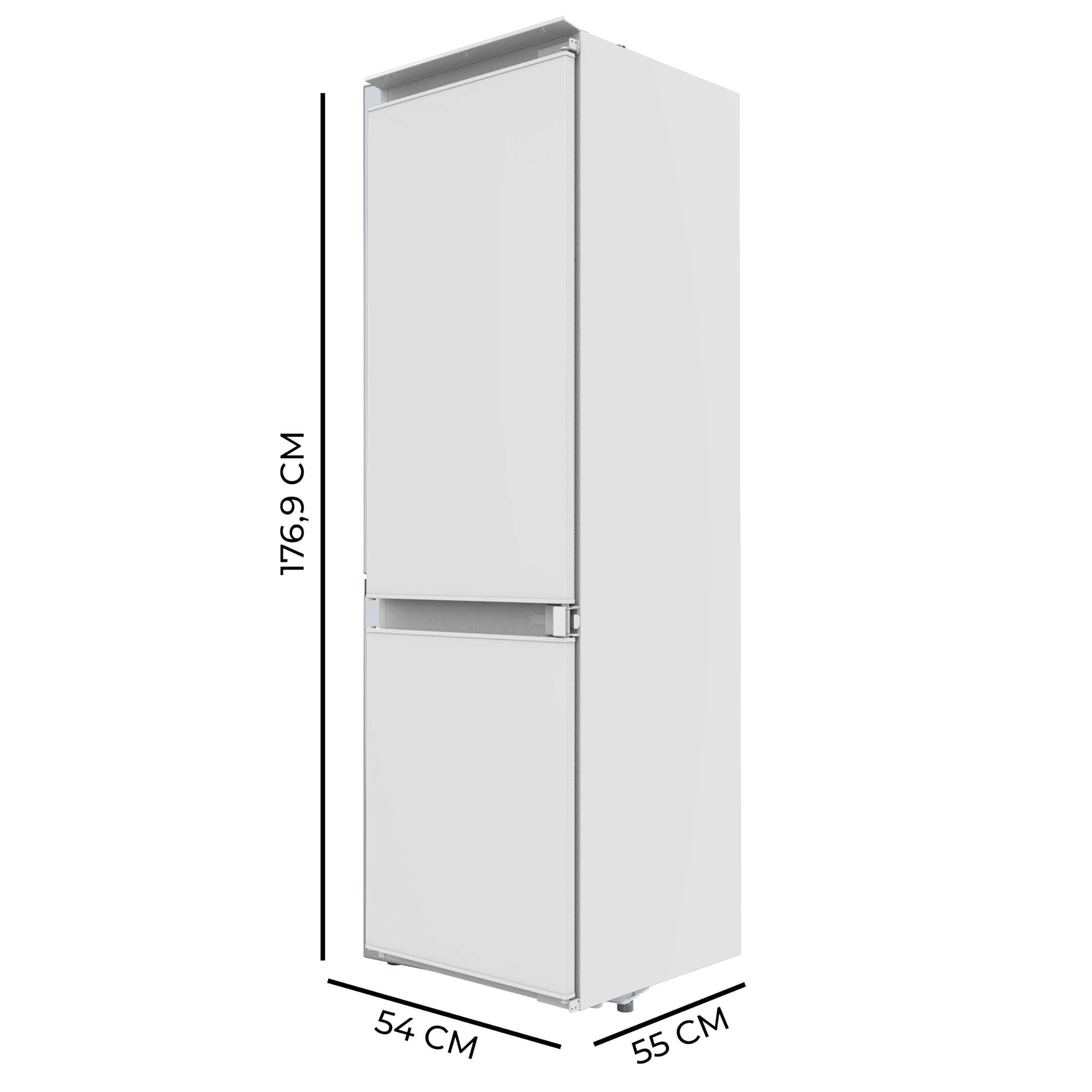 cecotec-bolero-coolmarket-combi-k-hlschrank-270-l-einbau-e image 2