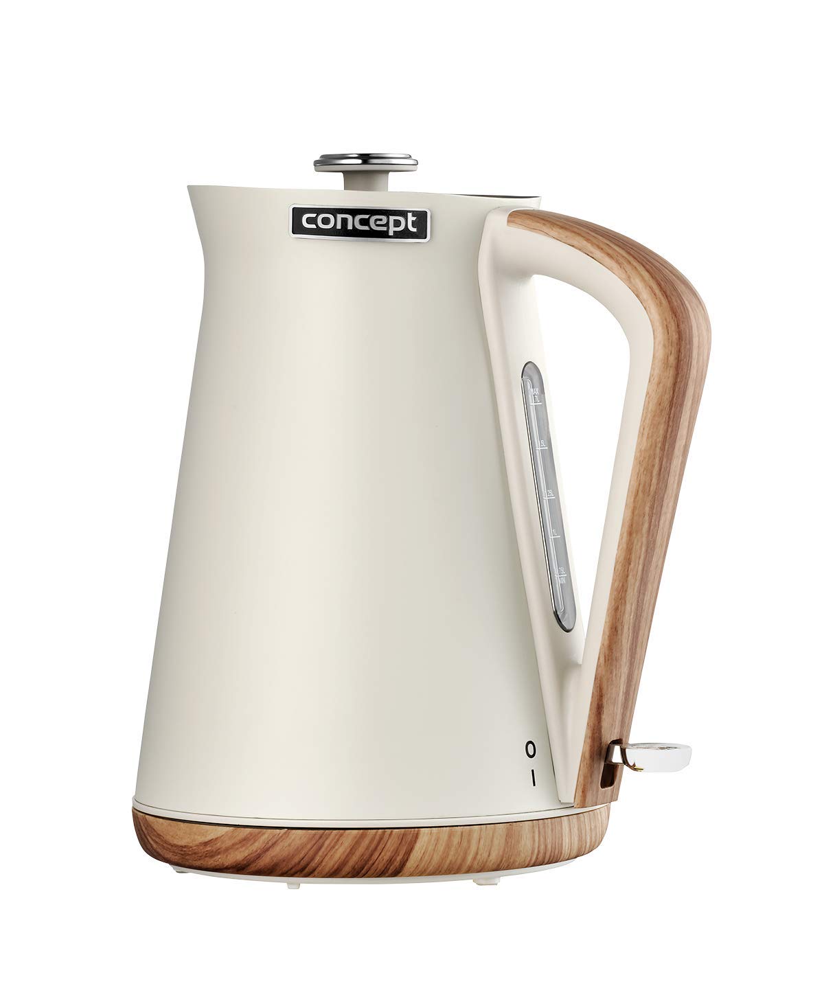 concept-rk3310-nordic-wasserkocher-1-7-l-creme-edelstahl image 2