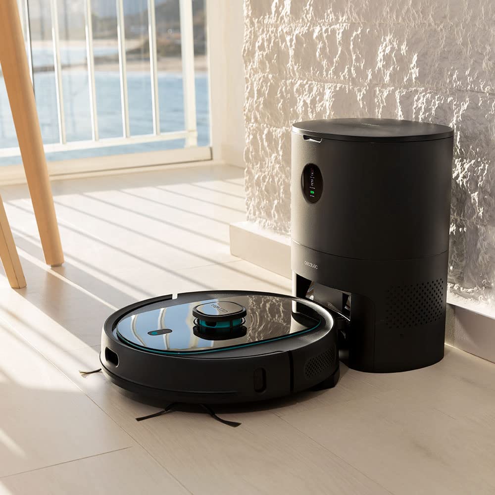 cecotec-conga-home-5000-absaugstation-3-l-schwarz-display image 2