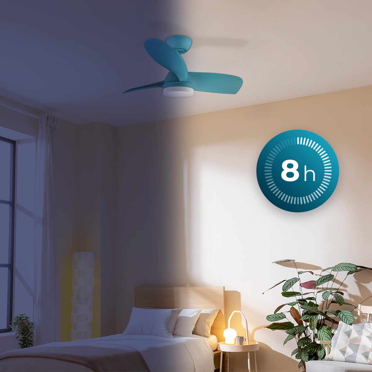 cecotec-aero-3050-sky-deckenventilator-36-zoll-blau-mit-led image 6