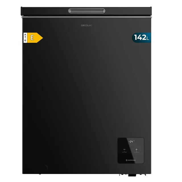 cecotec-bolero-coolmarket-chest-142-black-gefriertruhe-142-l image 1