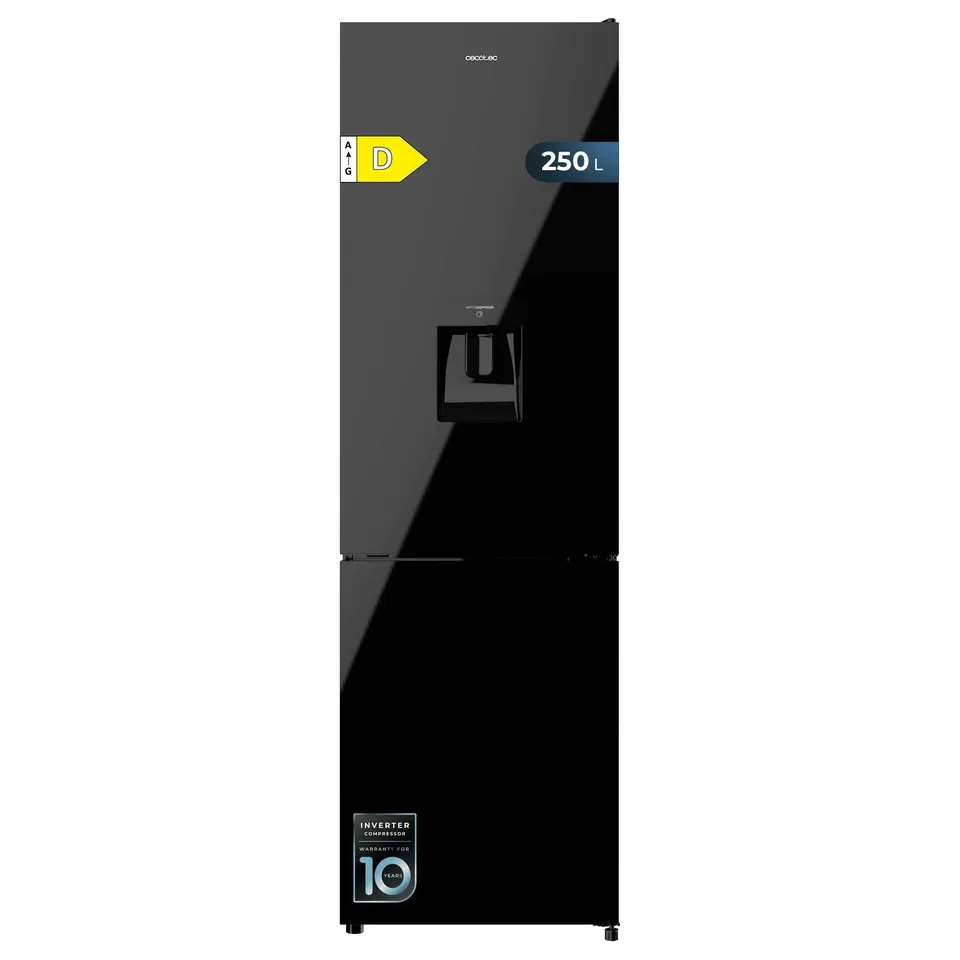 cecotec-bolero-coolmarket-combi-250-wd-k-hl-gefrierkombi-250l-schwarz image 1