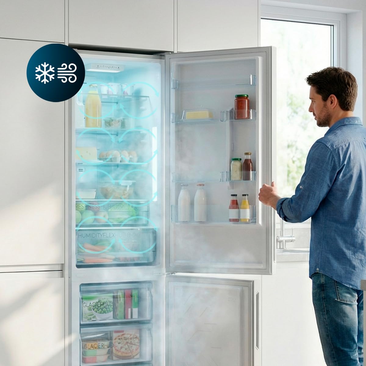 cecotec-bolero-coolmarket-combi-356i-k-hlgefrierkombi-grau-glas-e image 6