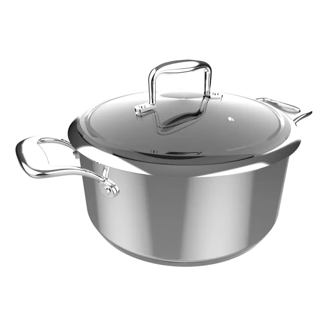 cecotec-polka-classy-steel-kochtopf-24-cm-4-l-edelstahl image 1
