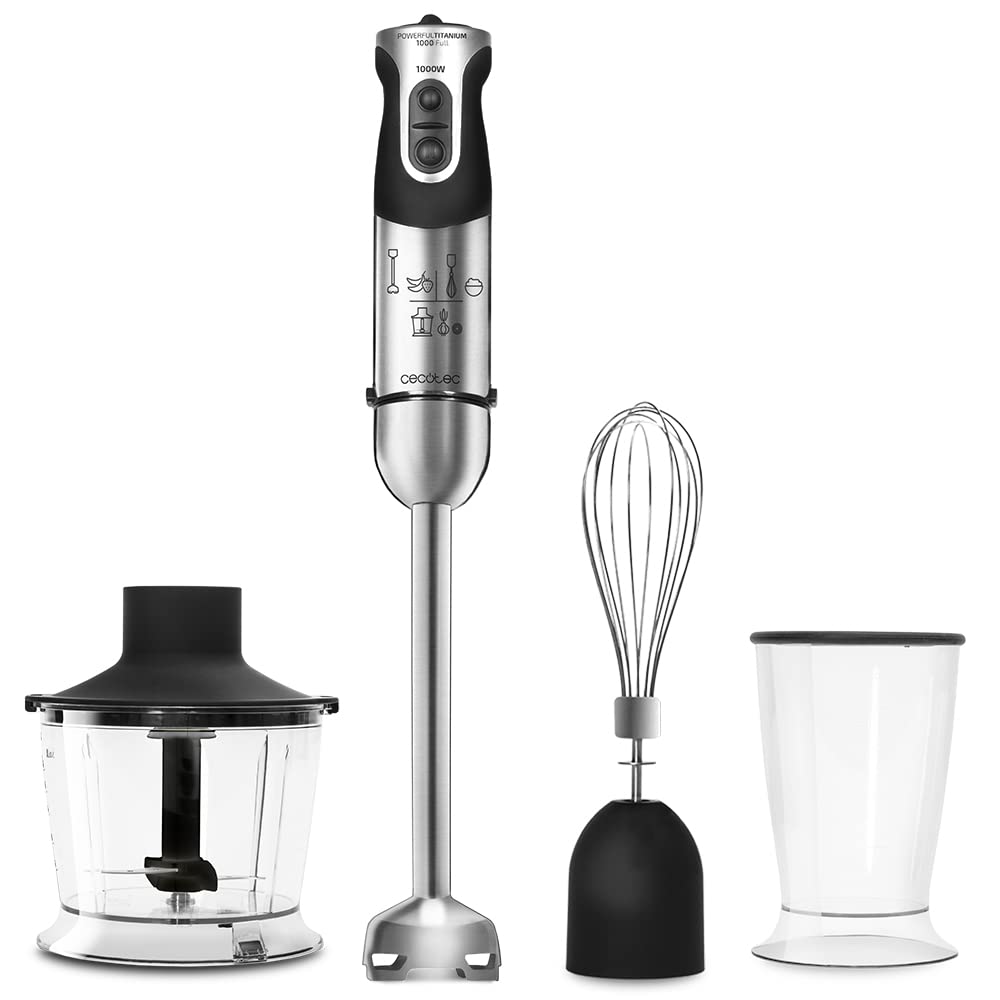 cecotec-titan-1000-pro-stabmixer-1000-w-titan-7-teile-schwarz image 1