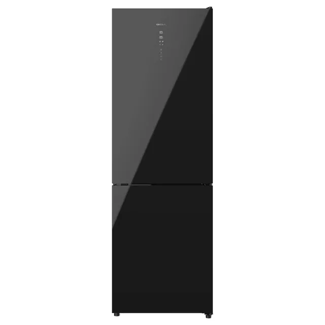 cecotec-bolero-coolmarket-combi-322-k-hlschrank-glass-black-no-frost image 1
