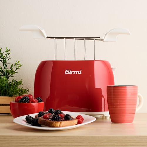 girmi-tp10-toaster-750-w-rot-edelstahl-7-br-unungsstufen image 4