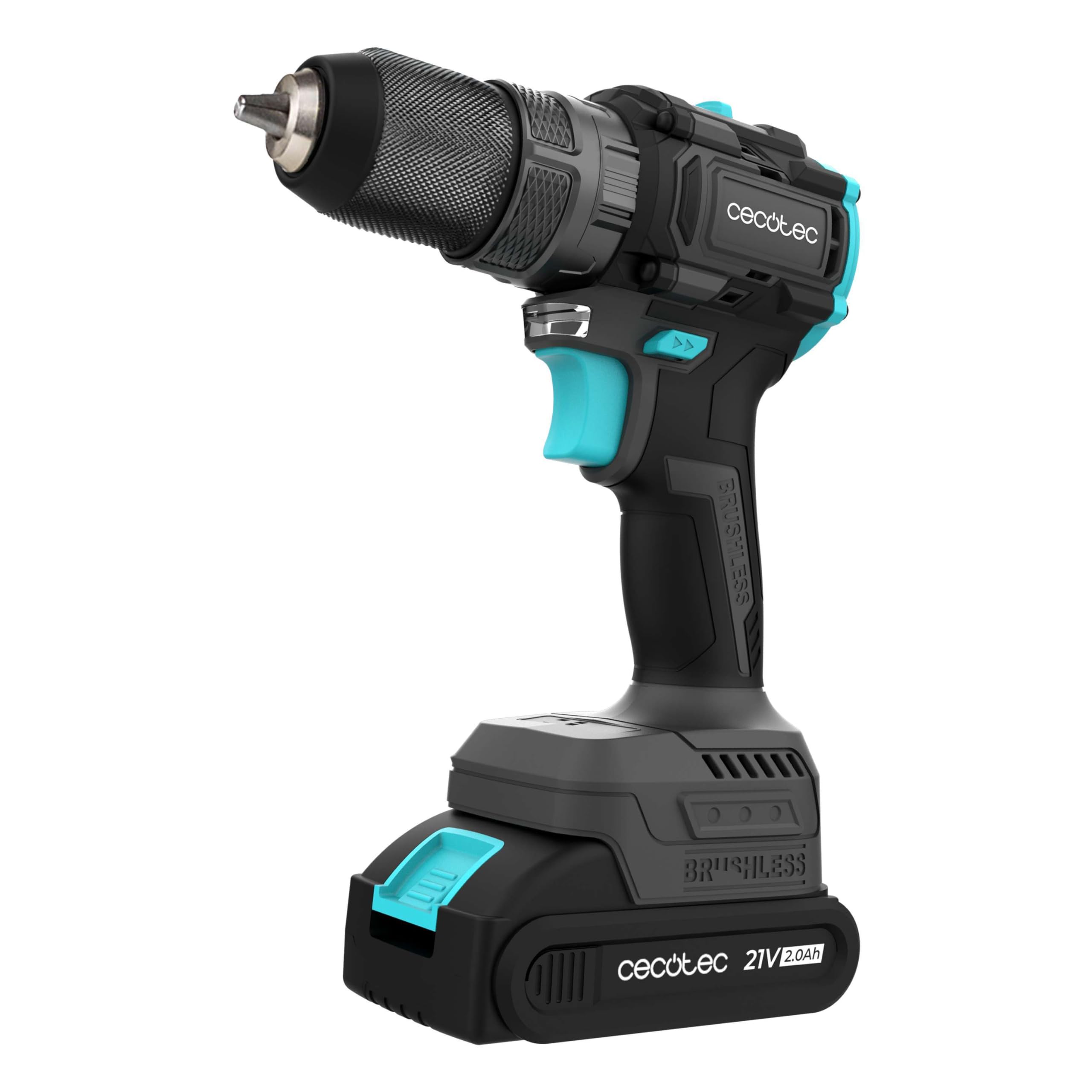 cecotec-powerforce-3000-schlagbohrmaschine-21v-2-akkus-koffer image 2