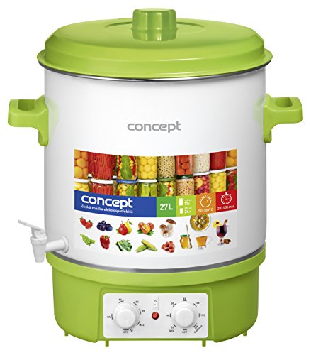 concept-zh0020-einkochtopf-27l-emailliert-mit-timer-gr-n image 2