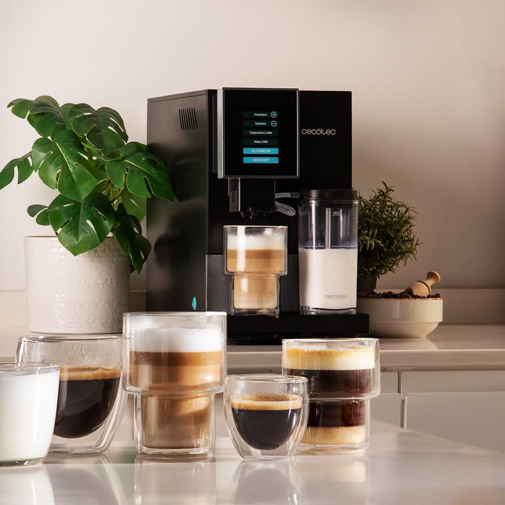 cecotec-cremmaet-compactccino-kaffeevollautomat-black-silver-19-bar image 2