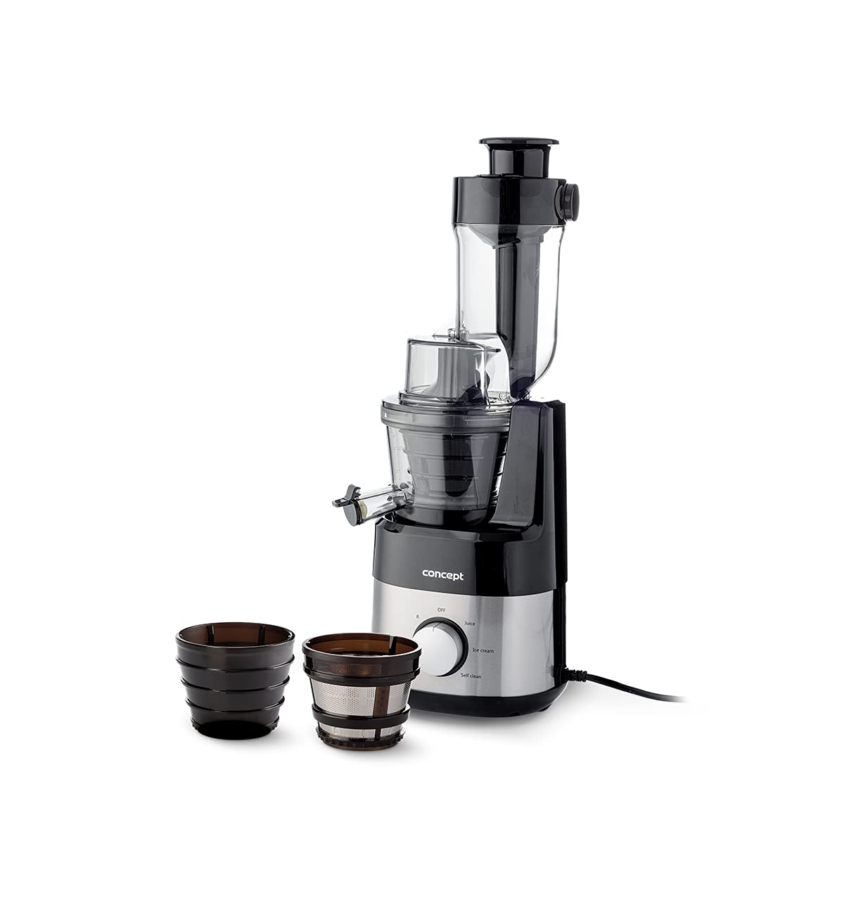 concept-lo7080-slow-juicer-entsafter-200w-schwarz-edelstahl image 5