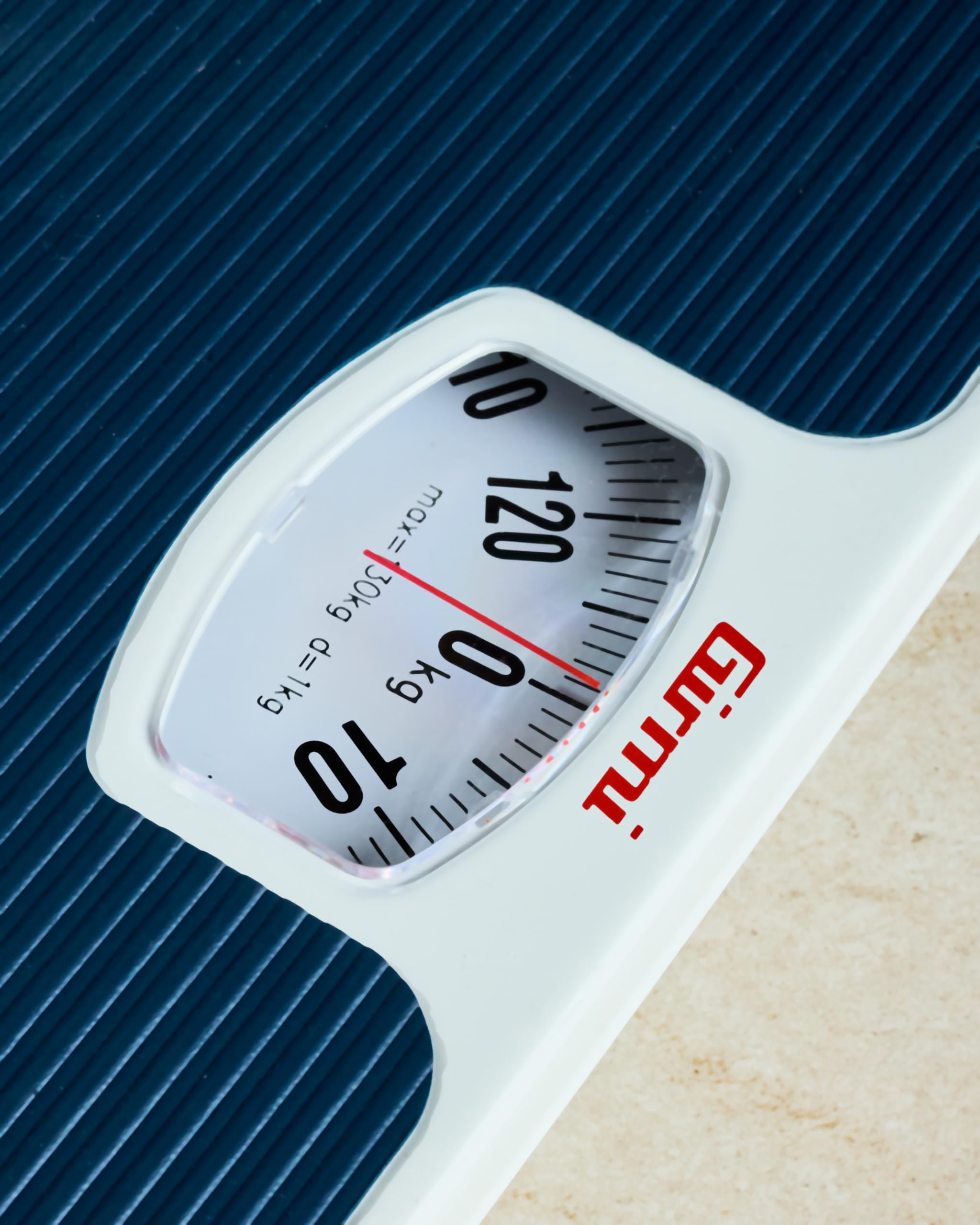 girmi-bp02-personenwaage-analog-blau-130-kg-vintage image 4
