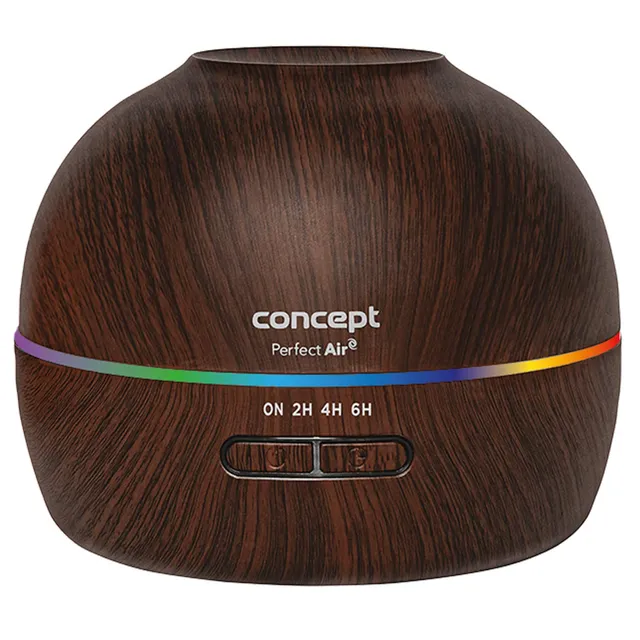 concept-perfect-air-zv1006-luftbefeuchter-dunkles-holz-300-ml image 1