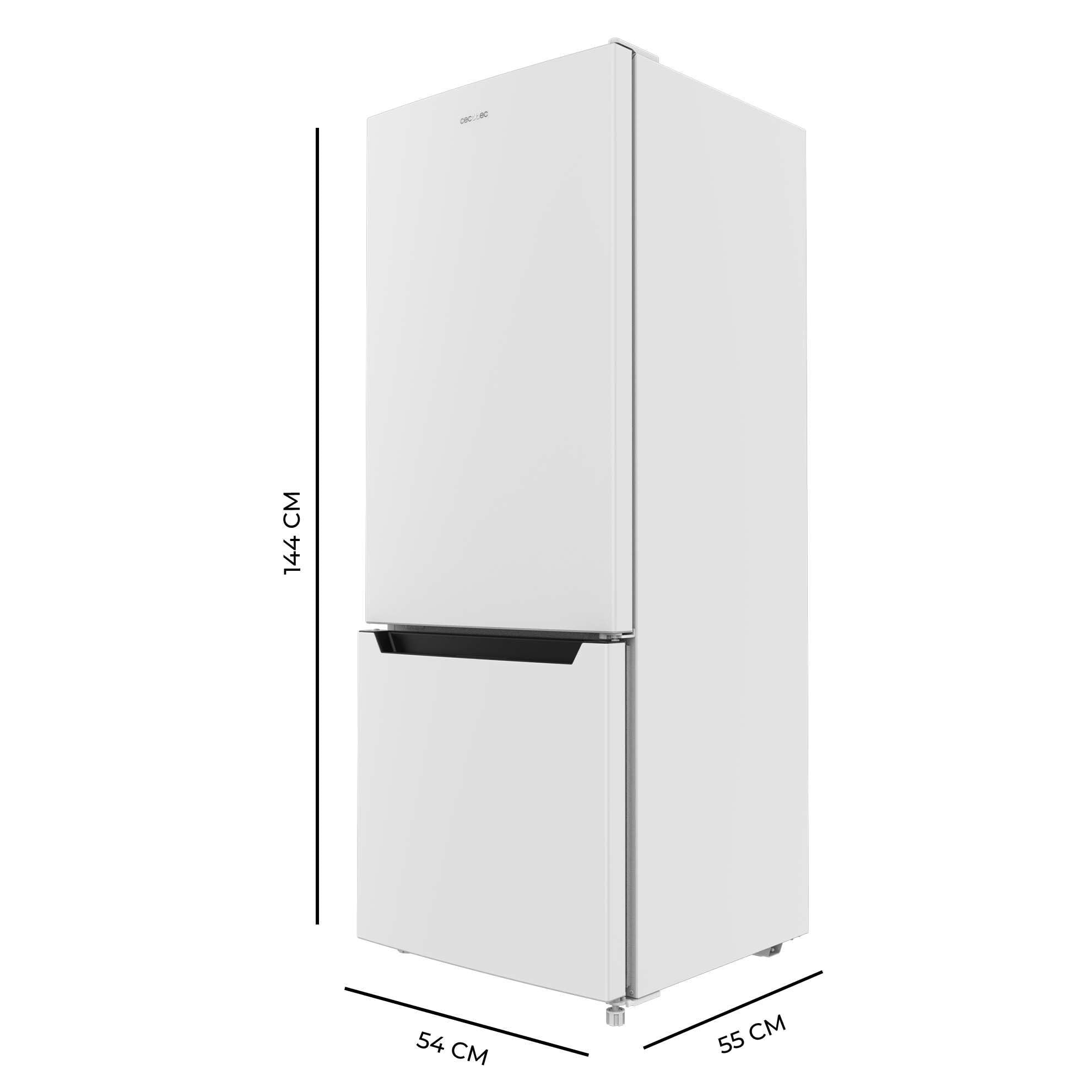 cecotec-bolero-coolmarket-combi-205-k-hl-gefrierkombi-wei-e image 2