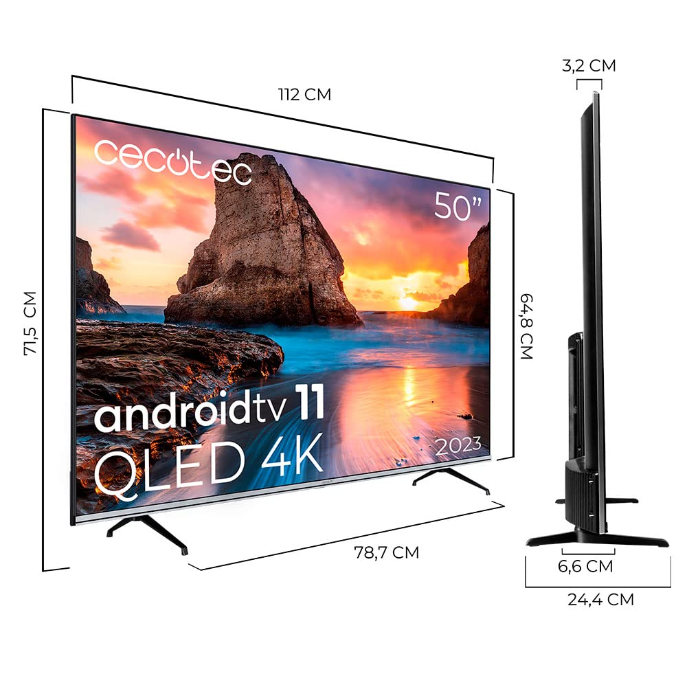 cecotec-v1-vqu10050-qled-smart-tv-50-zoll-4k image 6
