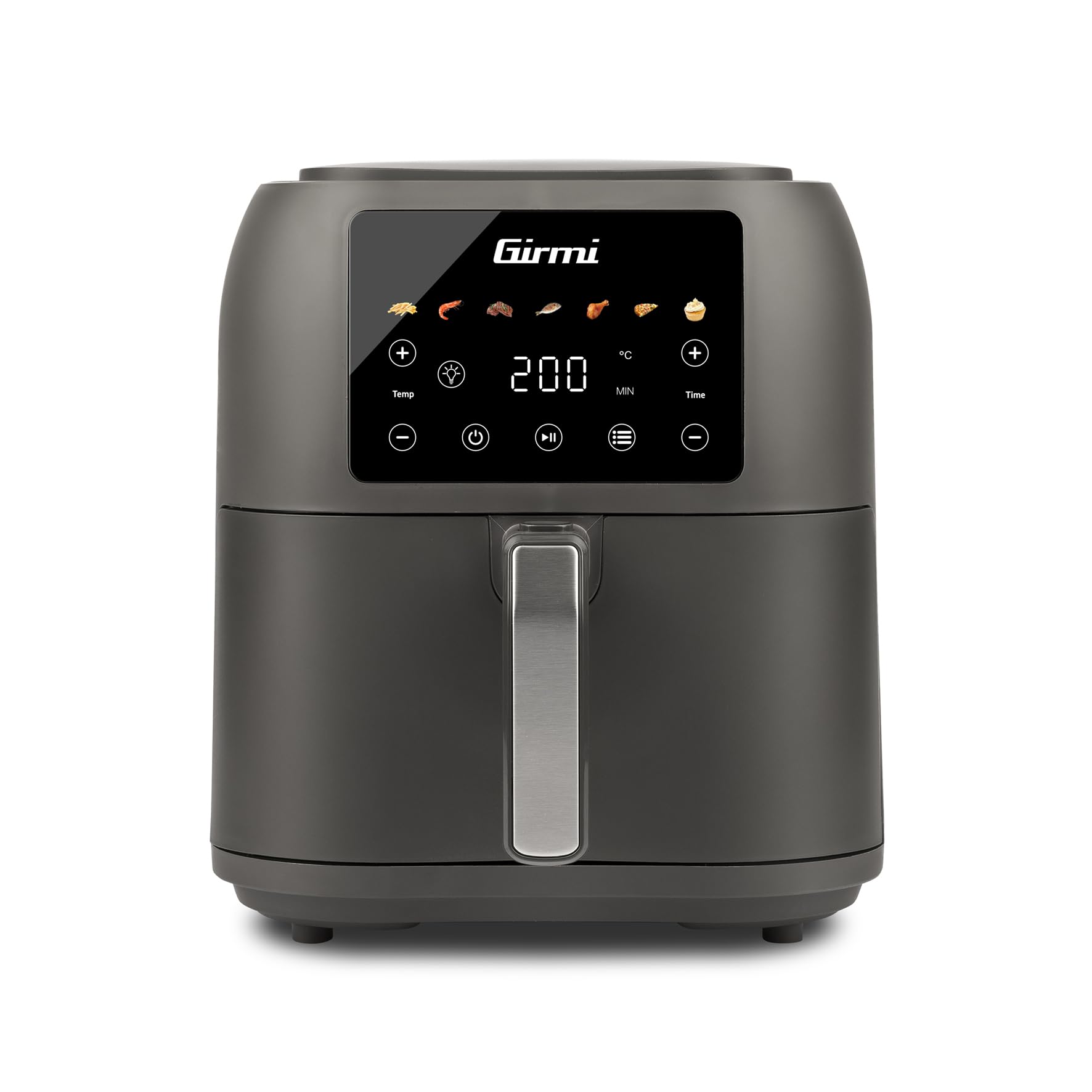 girmi-ecofrit-deep-hei-luftfritteuse-8l-mattgrau image 1
