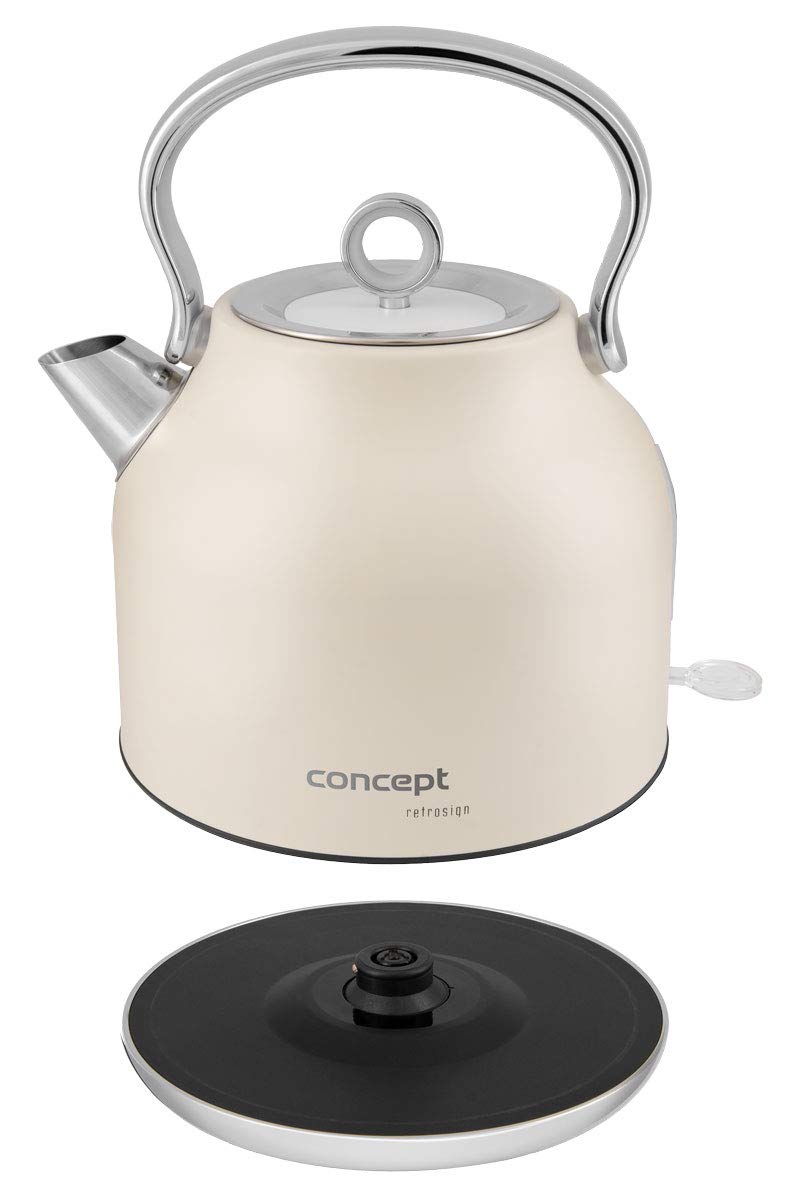 concept-rk3331-retro-wasserkocher-1-7l-edelstahl-creme image 2