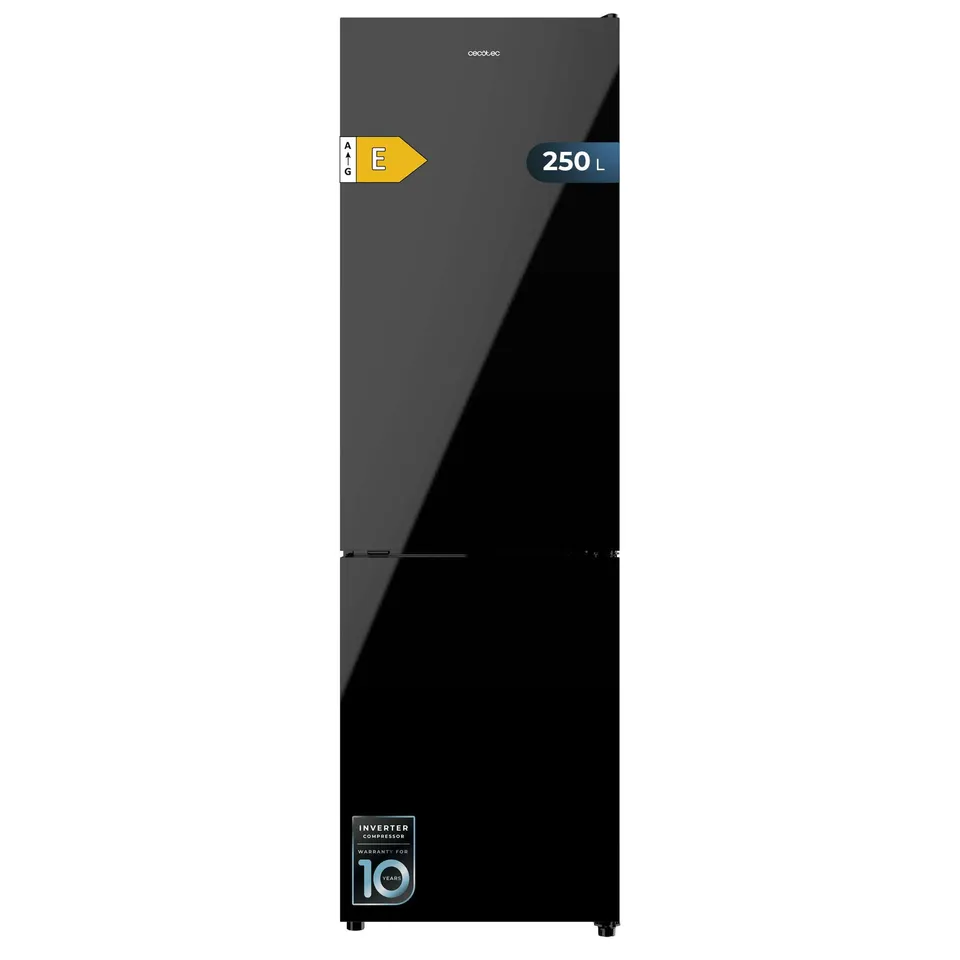 cecotec-bolero-coolmarket-combi-250-k-hlschrank-black-glass-e image 1