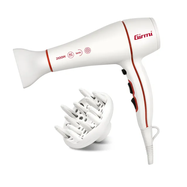 girmi-ph47-haartrockner-ionen-2100-w-wei-diffusor image 1