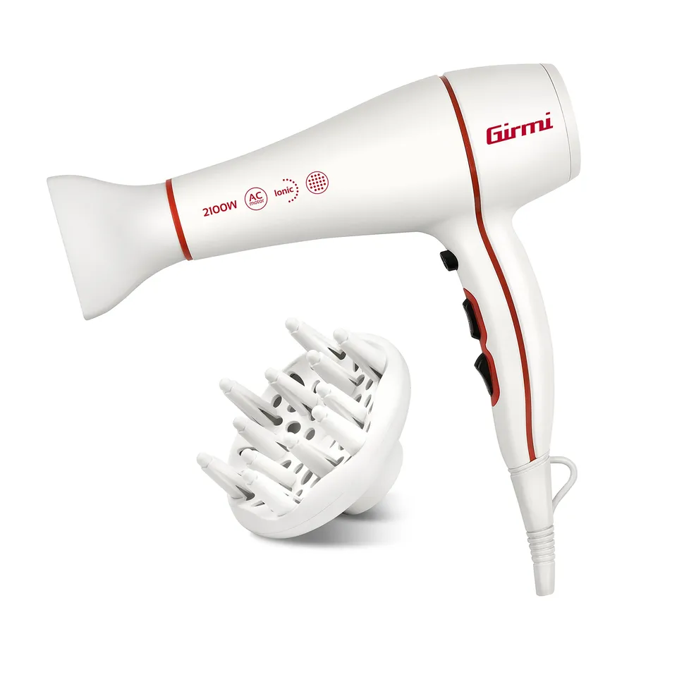 girmi-ph47-haartrockner-ionen-2100-w-wei-diffusor image 1