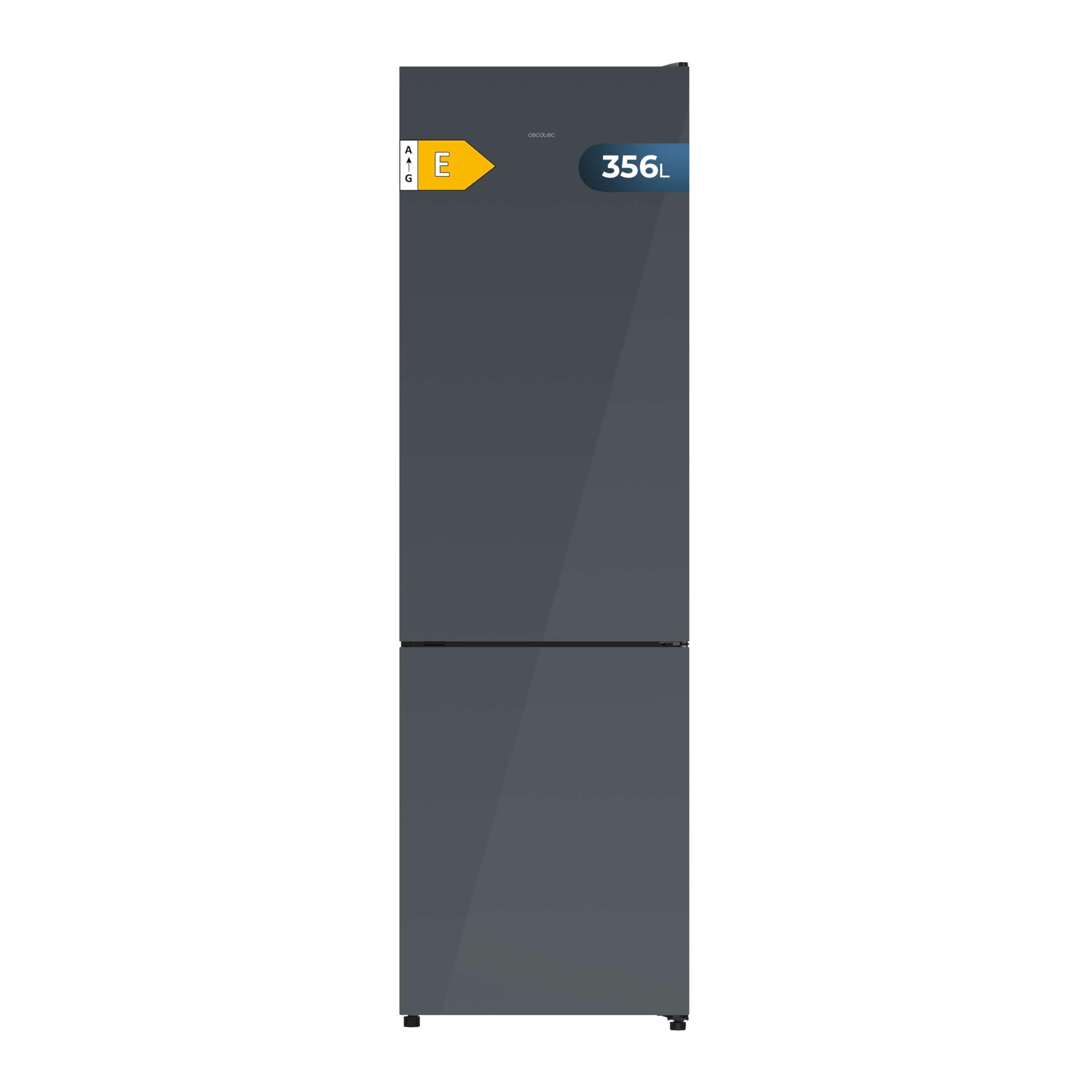 cecotec-bolero-coolmarket-combi-356i-k-hlgefrierkombi-grau-glas-e image 1