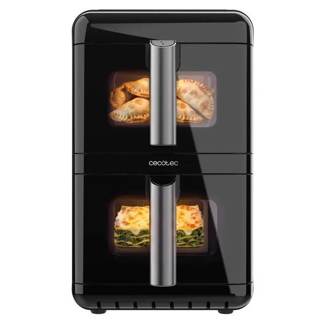 cecotec-cecofry-duolevel-12000-window-hei-luftfritteuse-12l-sync image 1