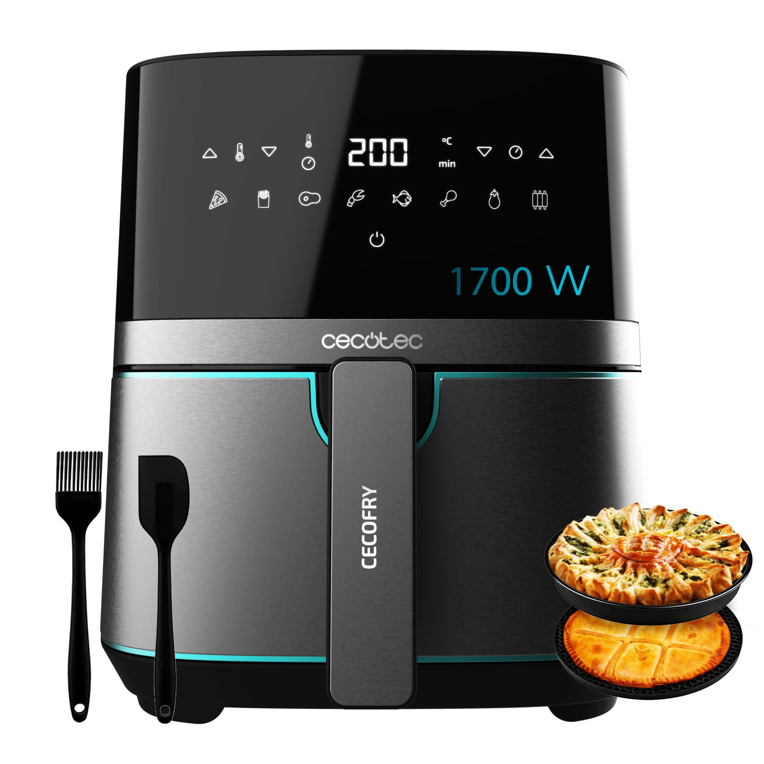 cecotec-cecofry-full-inoxblack-5500-pro-hei-luftfritteuse-mit-zubeh-r image 1