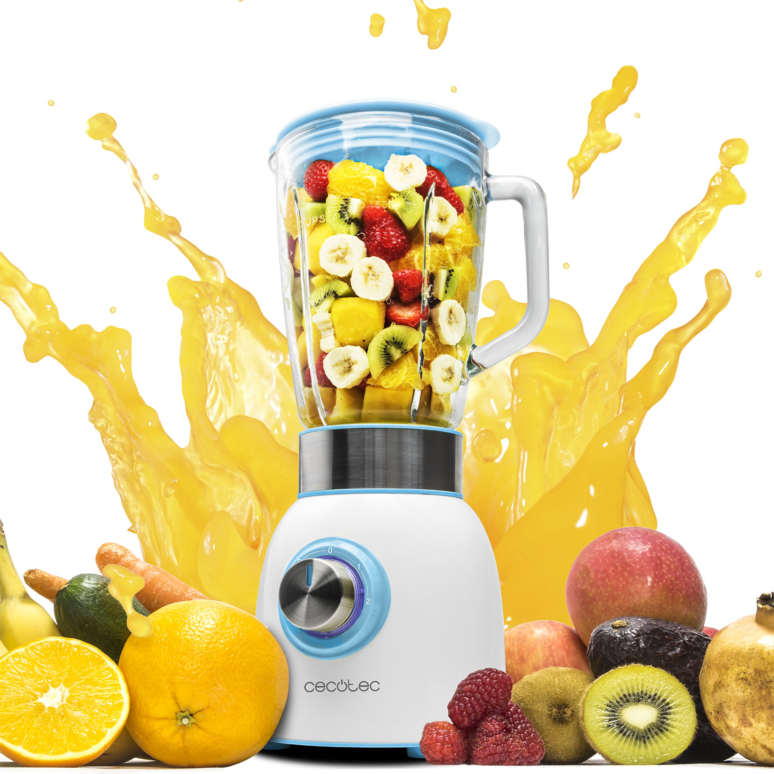cecotec-power-titanium-standmixer-1000w-glas-wei-1-8l image 1
