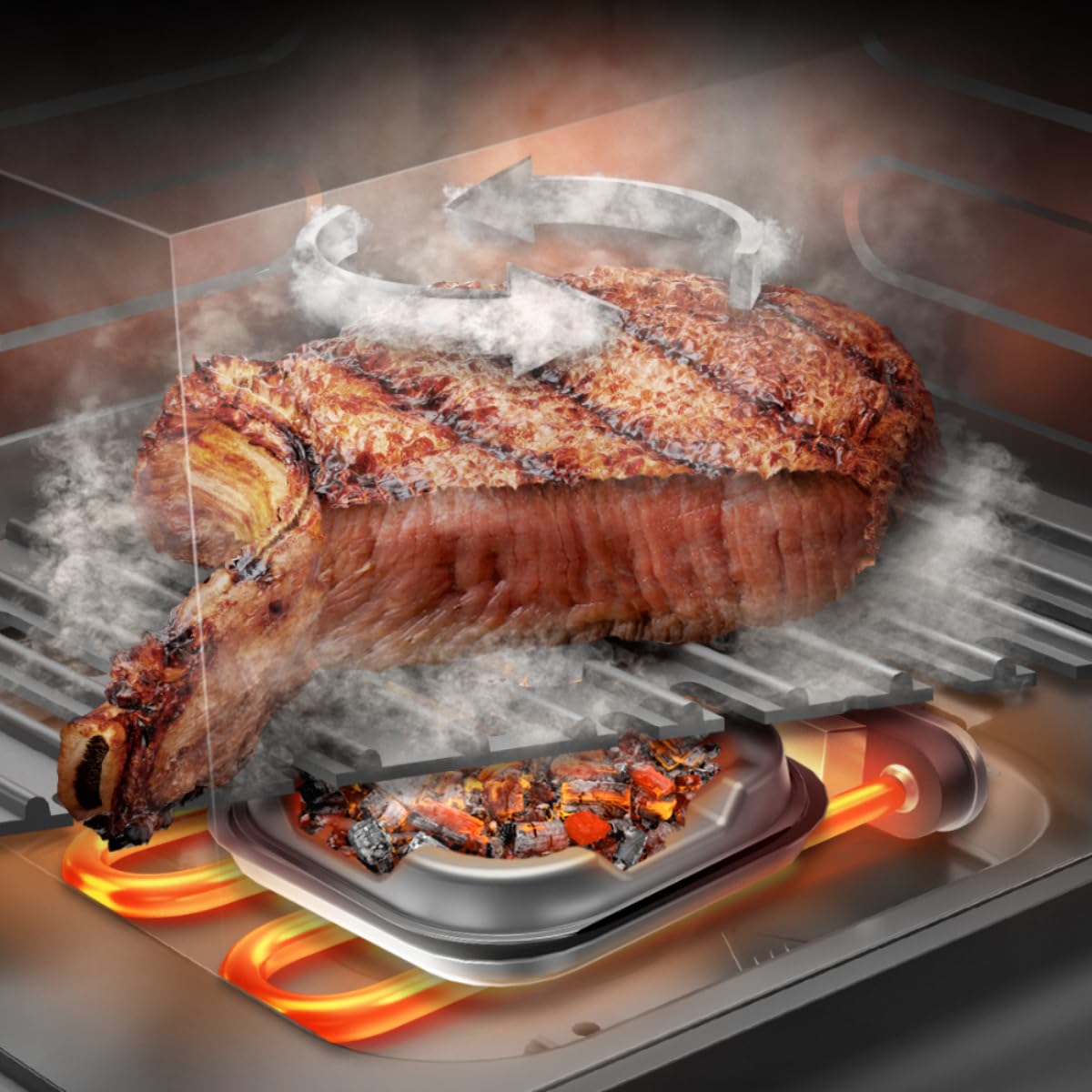 cecotec-cecofry-grill-smokin-6500-hei-luftfritteuse-6-5-l image 4