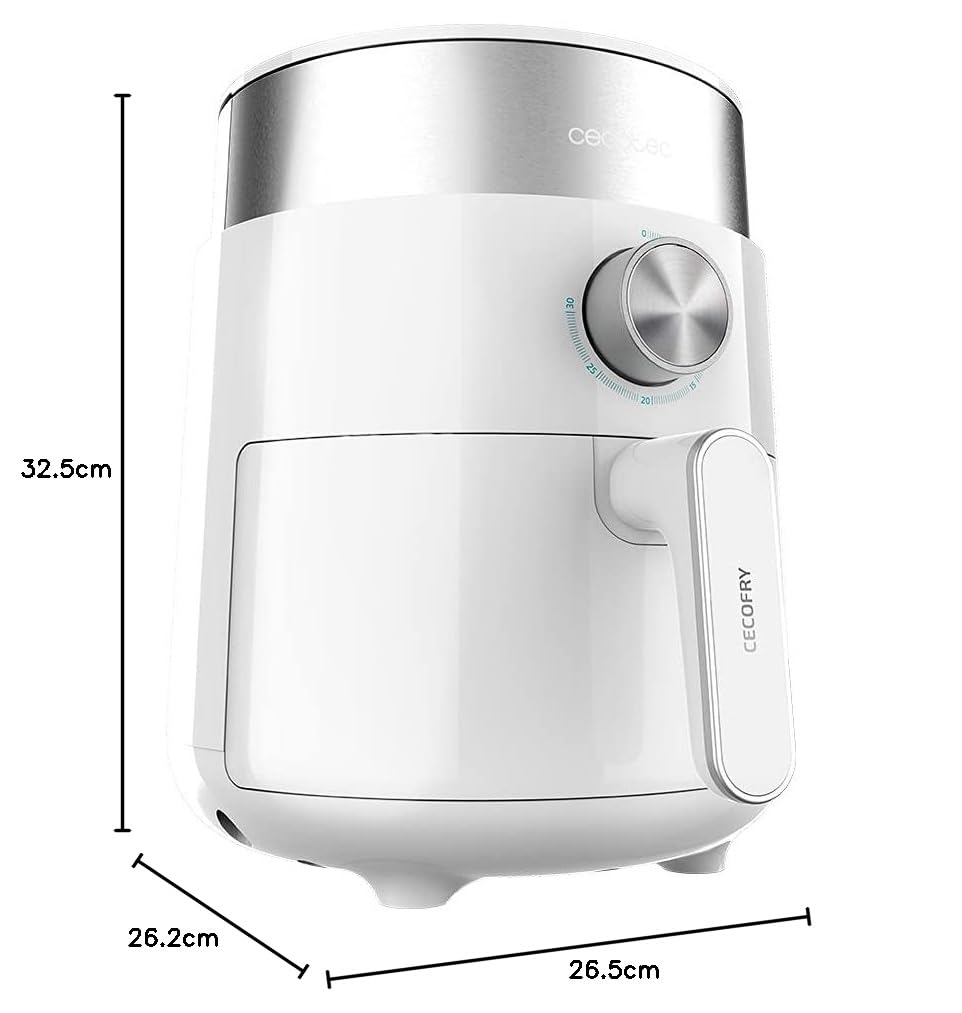 cecotec-cecofry-essential-rapid-sun-hei-luftfritteuse-wei-2-5-l image 8