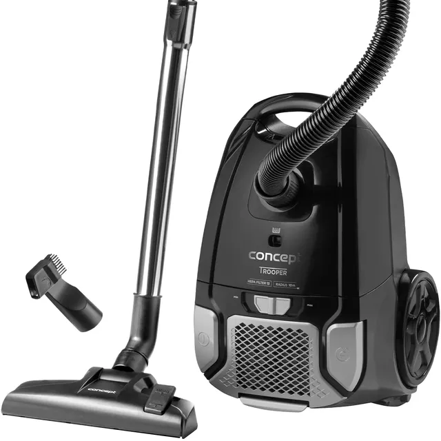 concept-vp8091-trooper-beutelstaubsauger-700-w-hepa-13-schwarz image 1