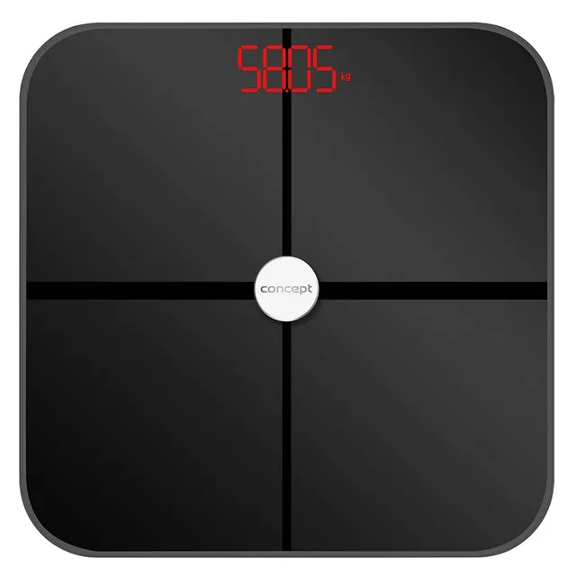 concept-vo4011-k-rperwaage-digital-glas-bluetooth-app-180kg image 1