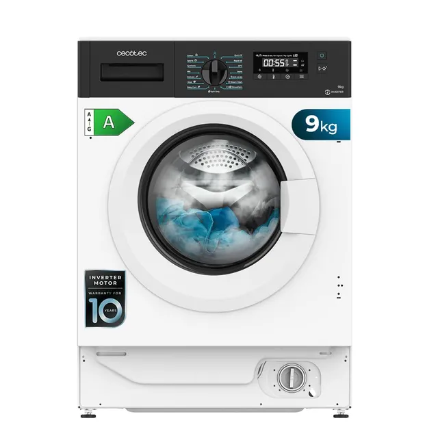 cecotec-bolero-dresscode-940-bi-inverter-waschmaschine-9-kg image 1