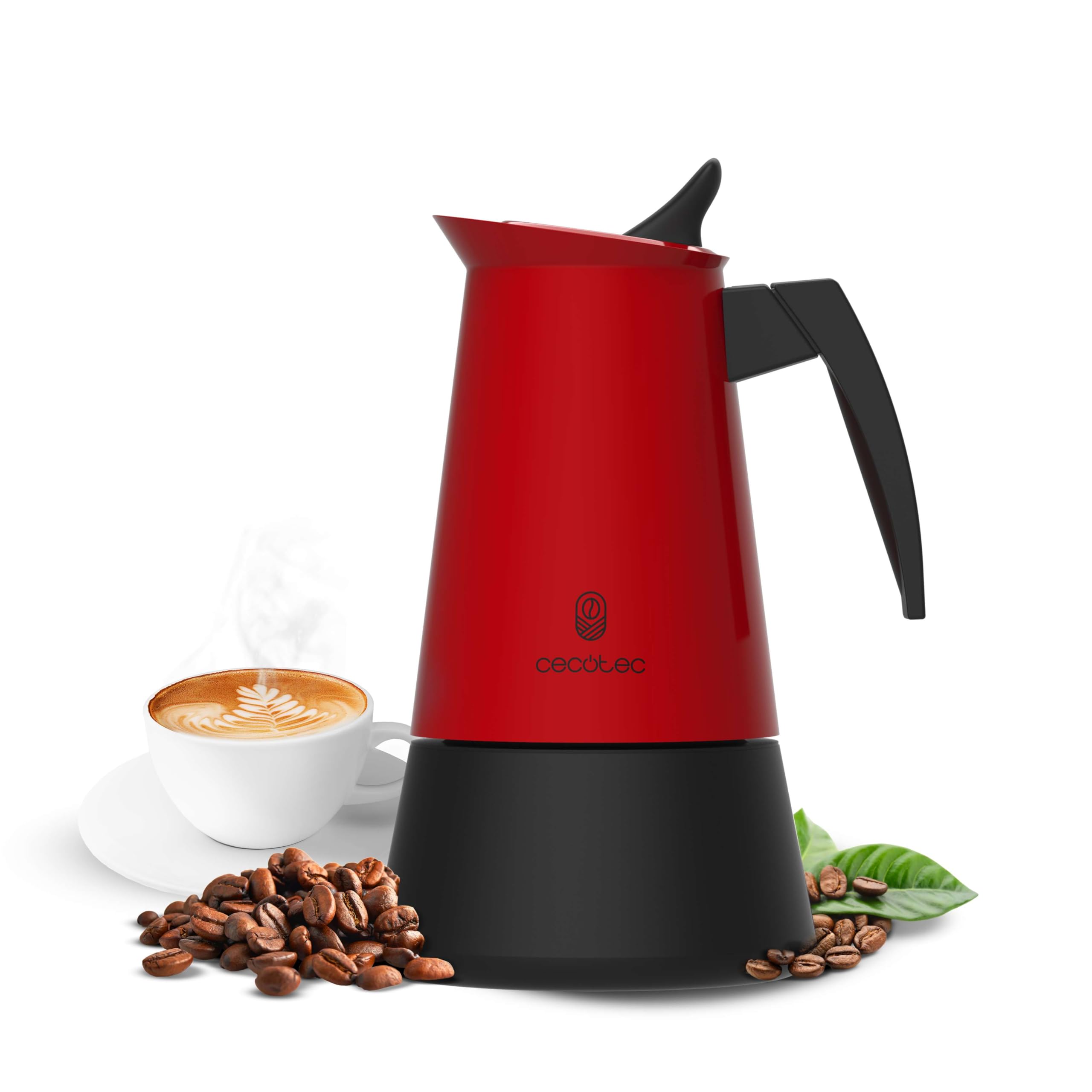 cecotec-piccolina-900-red-espressokanne-rot-450ml image 2