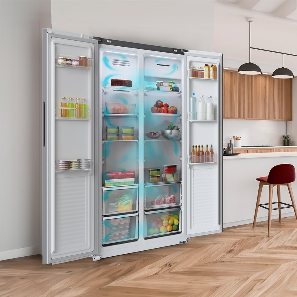 cecotec-bolero-coolmarket-sbs-430-dark-k-hlschrank-430-l-grau image 5