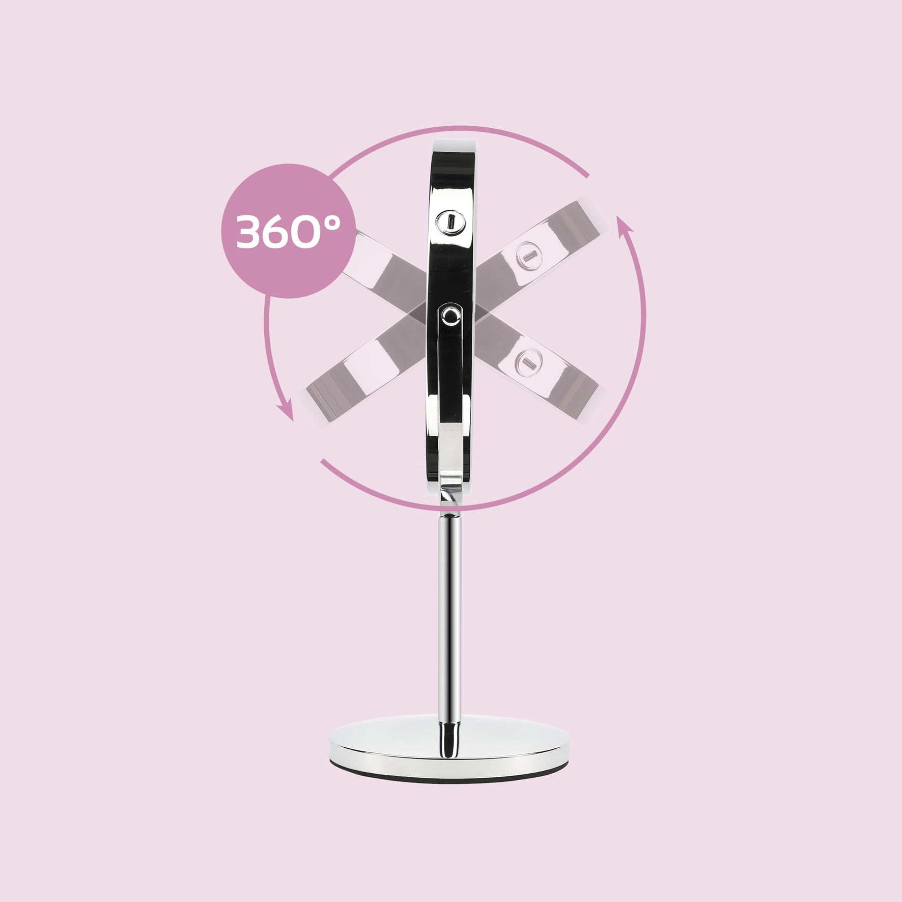 girmi-be02-schminkspiegel-led-17cm-chrom-1x-3x-usb-c image 6