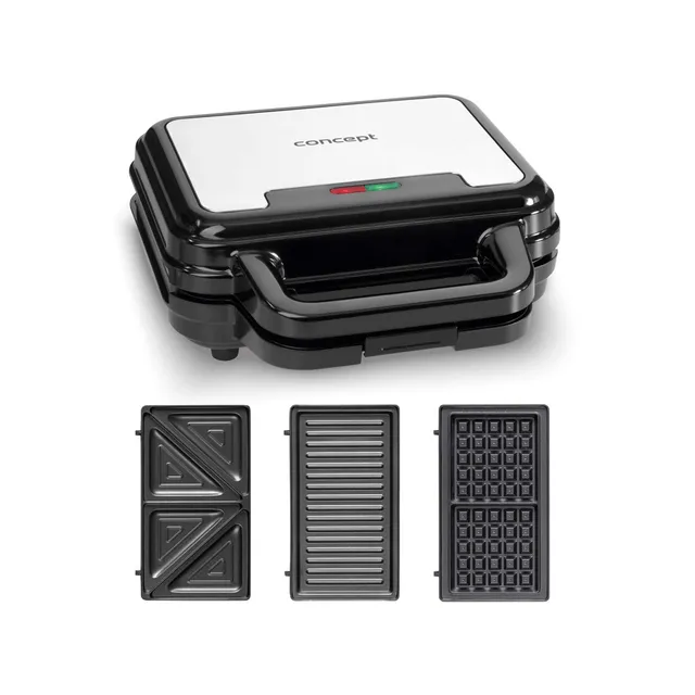 concept-sv3060-sandwichmaker-3-in-1-waffeleisen-grill image 1